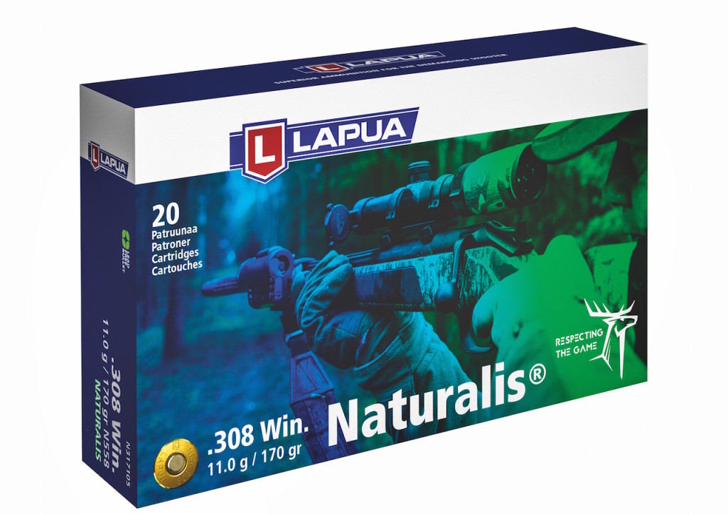 Die dritte Generation der Büchsenmunition Lapua Naturalis wird uns auf der Testreise begleiten. Das Besondere: das 100-prozentige Restgewicht des Geschosses nach der Expansion.