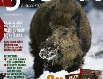 Februar 2007: In der Diskussion: Eine neue Schußzeit für den Keiler