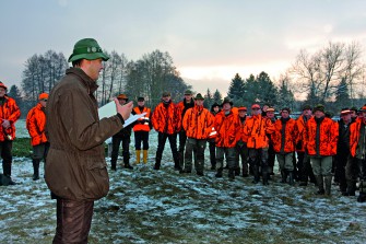 Der Jagdleiter hat immer recht