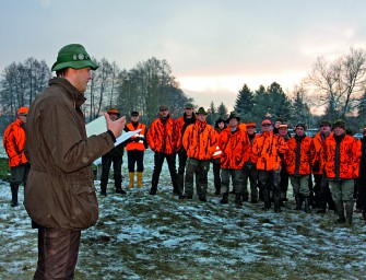 Der Jagdleiter hat immer recht