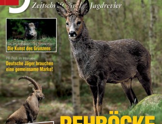 Ab heute im Handel: die April-Ausgabe des JÄGER