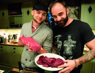 Rotwild vs. Rinderrücken