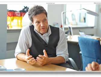 Interview mit Dr. Robert Habeck