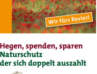 Hegen, spenden, sparen