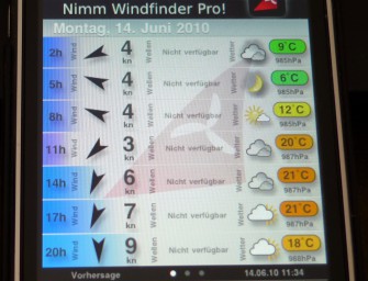 Wenn der Wind jagt…