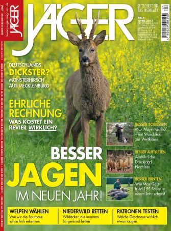 JÄGER 4/13  ab heute am Kiosk