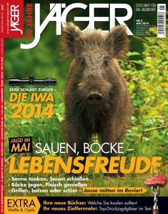 JÄGER 5/2014  ab heute am Kiosk!