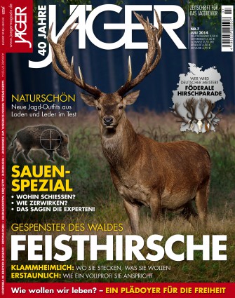 JÄGER 7/2014  ab heute am Kiosk!