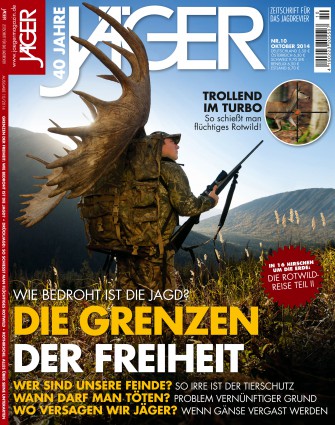 JÄGER 10/2014  ab heute am Kiosk!