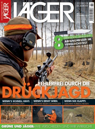 JÄGER 11/13  ab heute am Kiosk!