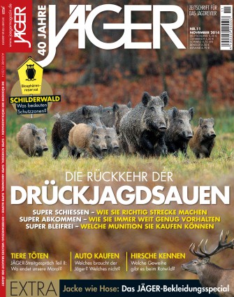 JÄGER 11/2014  ab heute am Kiosk!