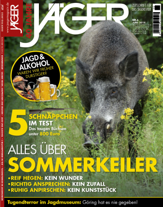 JÄGER 6/2014  ab heute am Kiosk!