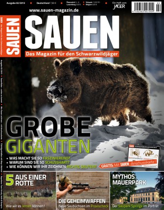 SAUEN  Ab heute am Kiosk!