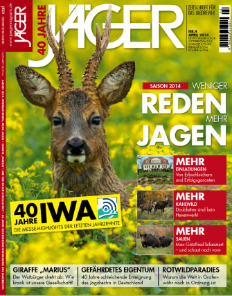 JÄGER 1/2014 – ab heute am Kiosk!
