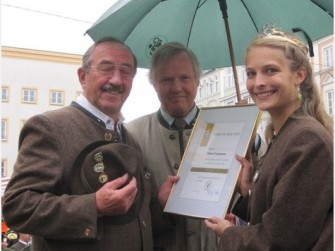 Bayern: Treffen der Jagdhornbläser auf hohem Niveau.