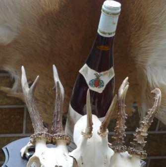 Das Reh als Sommelier