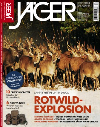 JÄGER 2/2015  ab heute am Kiosk!
