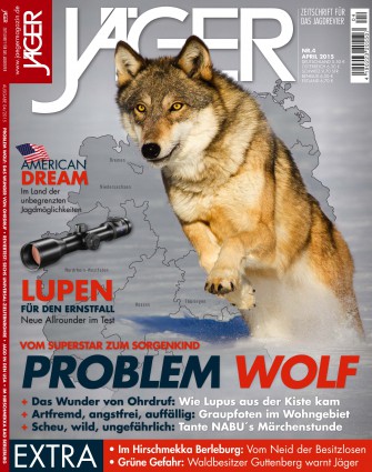 Neu am Kiosk: JÄGER 4/2015