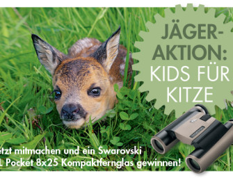 JÄGER-Aktion: Kids für Kitze