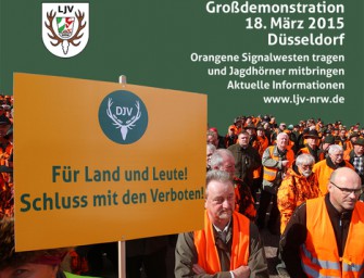 18. März: Jäger-Demo in Düsseldorf
