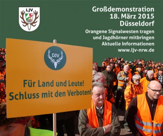 18. März: Jäger-Demo in Düsseldorf