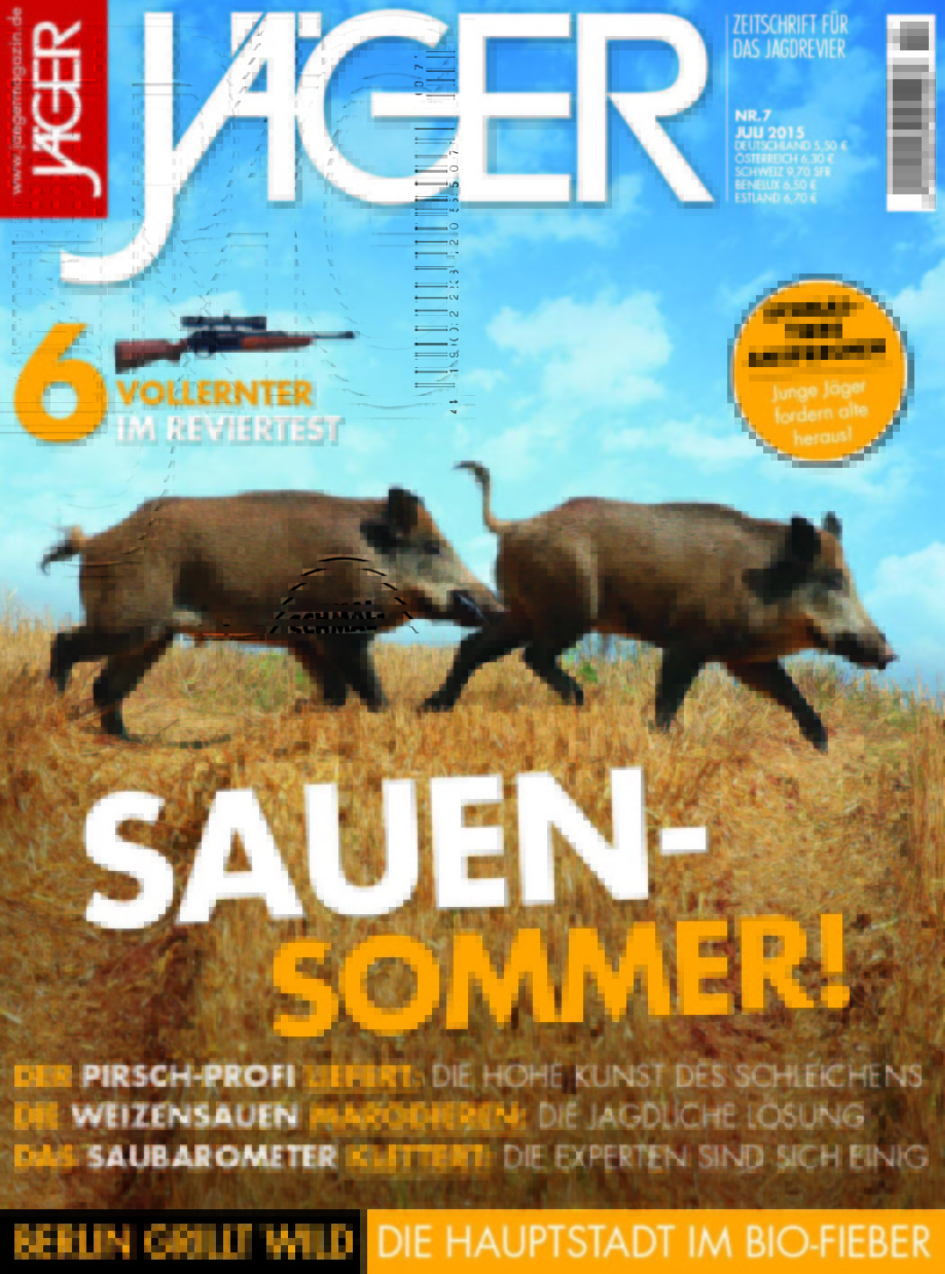 Jägermagazin Juli 2015