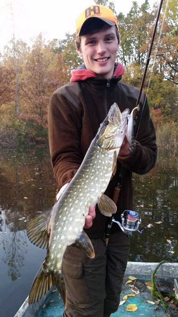 Ein maßiger 60cm Hecht, Petri Heil Paul! ©Wilddiebe