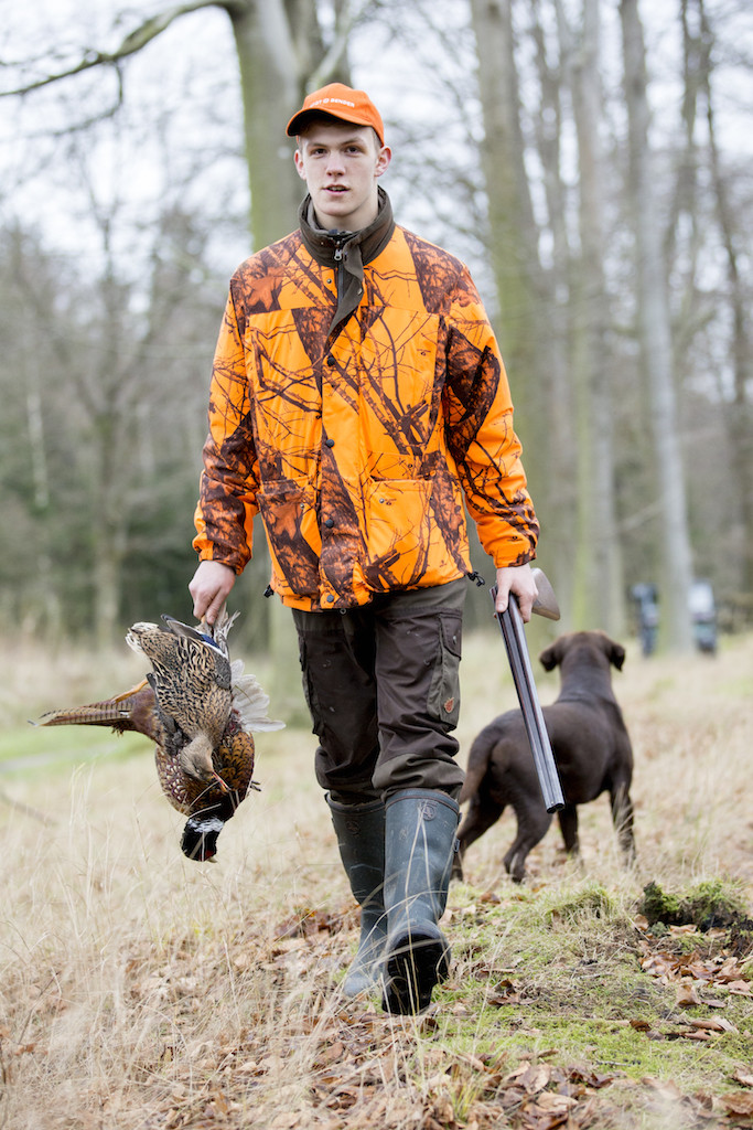 Flexibilität ist nicht nur auf der Drückjagd wichtig, sondern auch wie hier bei der Niederwildjagd ©Pauline v. Hardenberg