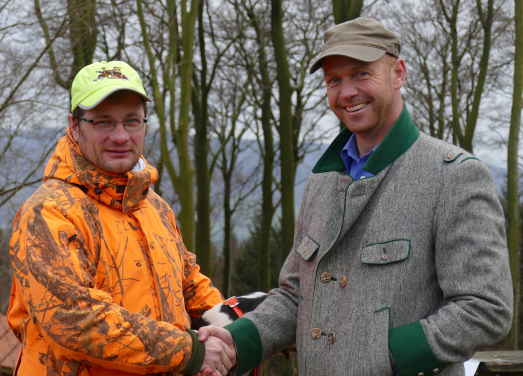DBC Präsident Johannes Lang (links) und Dr. Dirk van der Sant von der Gothaer Allgemeine Versicherung AG (rechts). © Klaus Zottmann