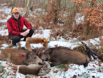 Die Wilddiebe – Sauen im Schneetreiben – Drückjagd