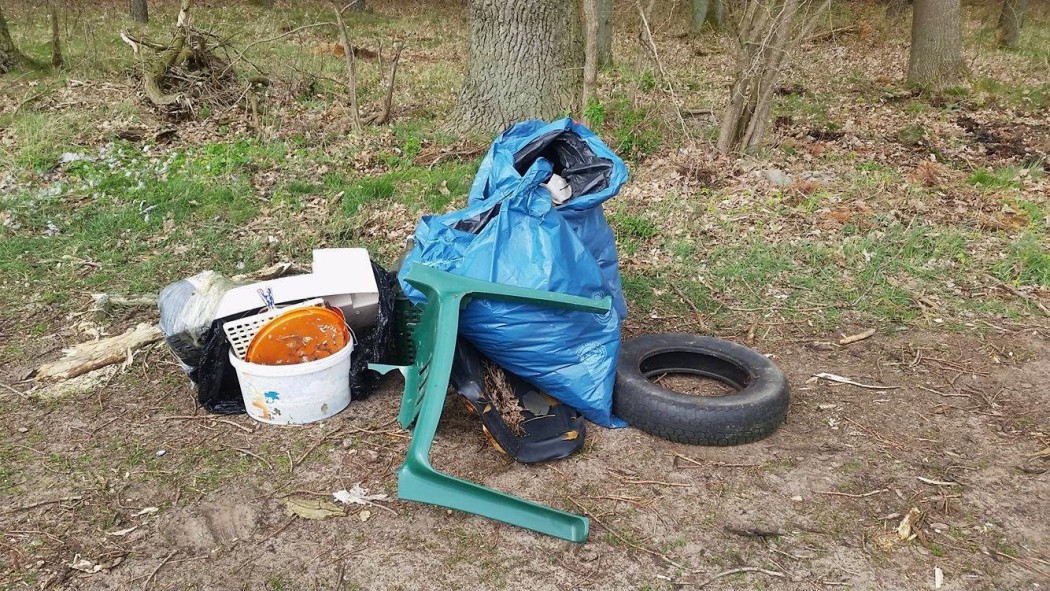 Unfassbar, was manche Menschen einfach achtlos in die Natur entsorgen. ©Wilddiebe