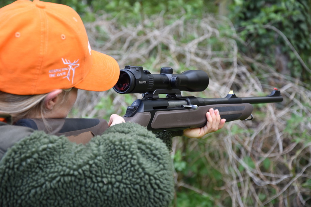 Halbautomatische Jagdbüchse (Symbolbild) ©Edison/DJV Büchse Jagd Waffe