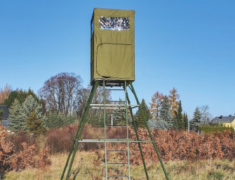 7 Ansitzleitern im Test: Askari-Hochsitz „Keiler“