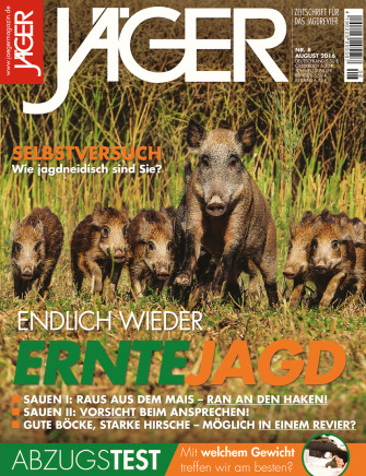 Erntejagd August 2016