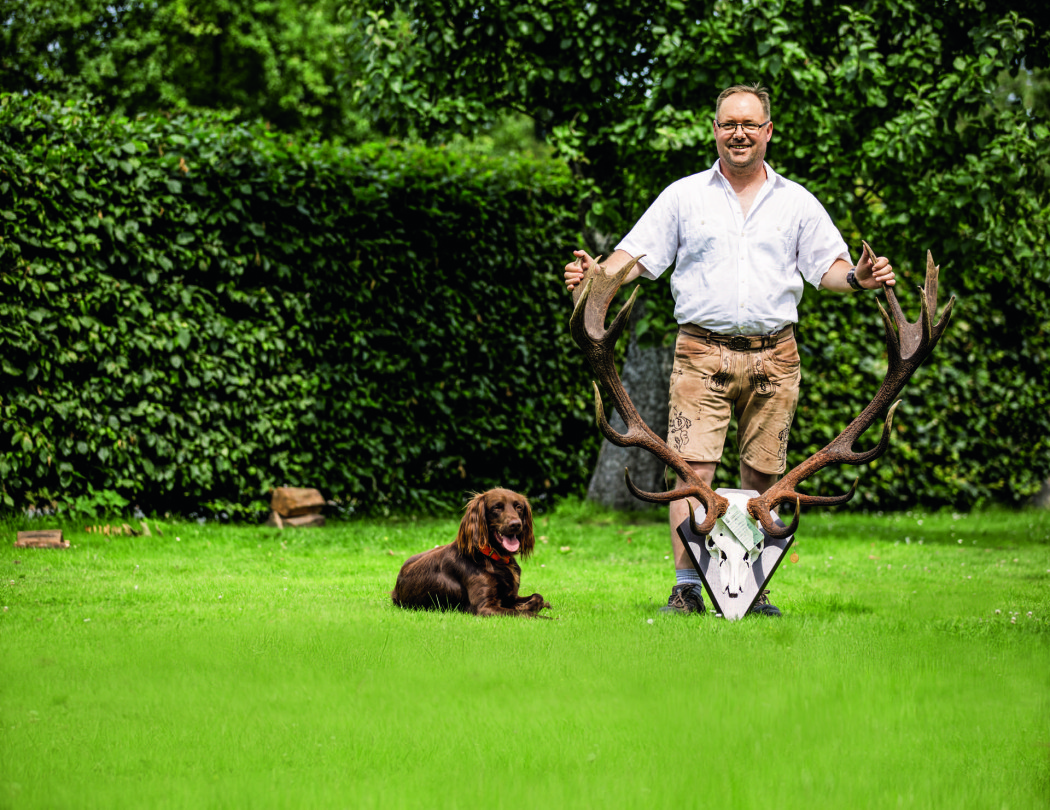 Dirk Hadenfeld jaegermagazin Trophäen Rothirsch auspunkten CIC
