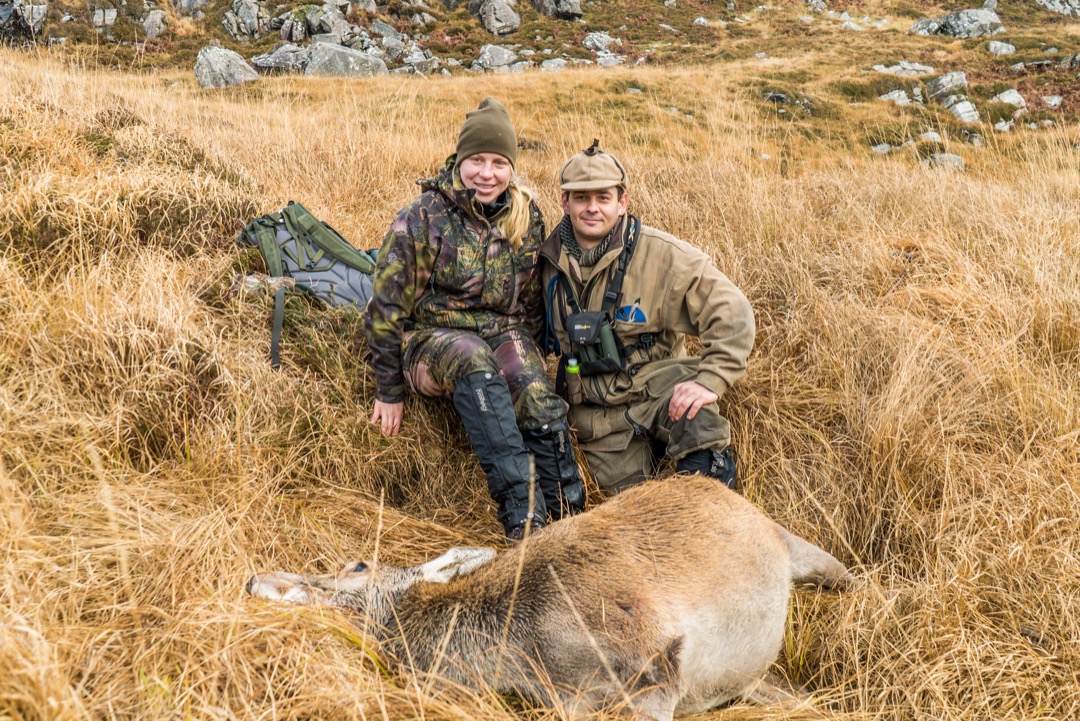 Jäger Testreise 2016 Schottland Ardnamurchan Rotwild Westhighland Hunting