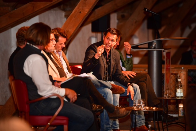Dr. Gero Hocker als engagierter Diskutant.