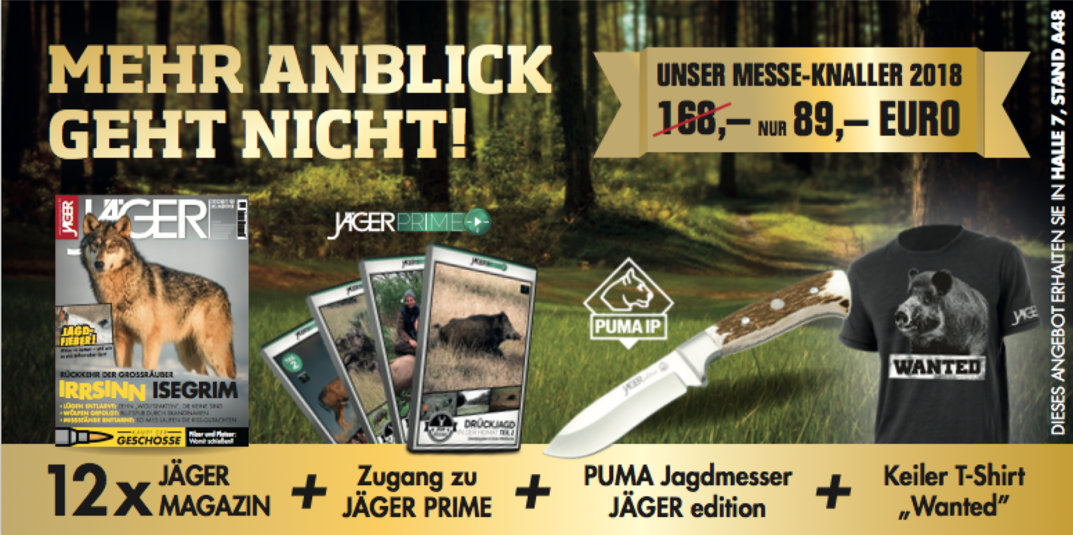 Ihr JÄGER auf der Jagd&Hund 2018