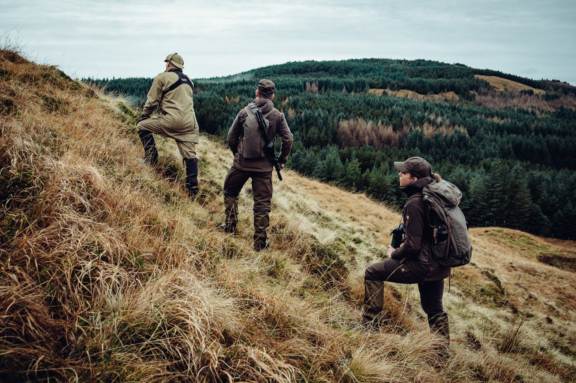 Fjällräven Pirsch Kombo Ergebnisse der JÄGER Testreise 2017 jagen ins Schottland hunting highlands westhighlandhunting JÄGERMAGAZIN Swarovski