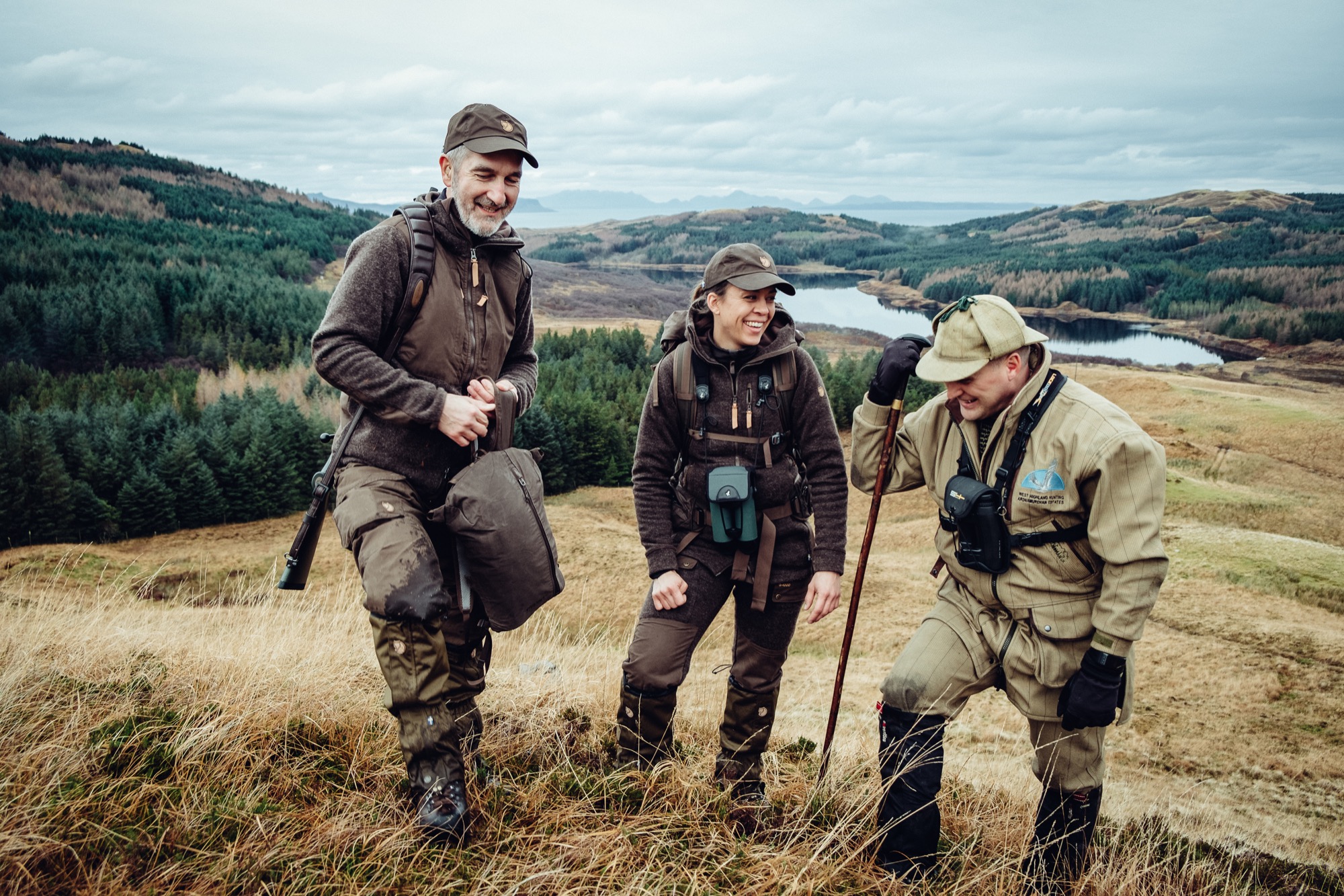 Fjällräven Pirsch Kombo Ergebnisse der JÄGER Testreise 2017 jagen ins Schottland hunting highlands westhighlandhunting JÄGERMAGAZIN Swarovski