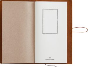 Notizbuch TRAVELER´S NOTEBOOK CAMEL von MIDORI