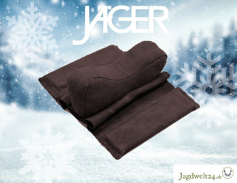 Farm-Land Gewehrauflage Verlours Leder Braun