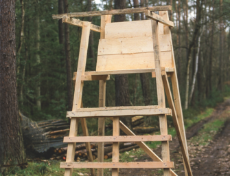 Bauanleitung: Transportable Ansitzleiter – Eine für überall