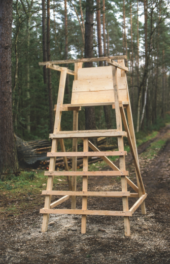 Bauanleitung: Transportable Ansitzleiter – Eine für überall