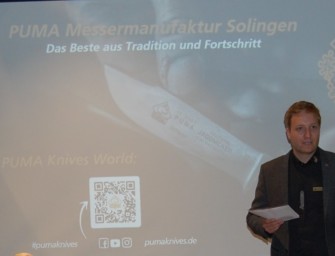 PUMA Jagdmesser Manufaktur Solingen mit neuem Showroom