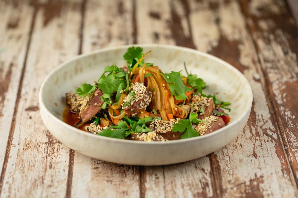 Tataki vom Damwild–eine exotische Vorspeise - Jäger Tataki vom Damwild–eine exotische Vorspeise - Jäger