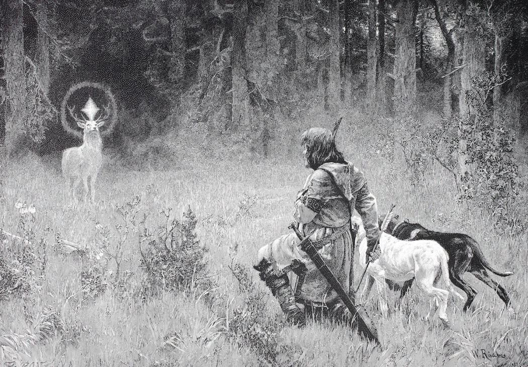 The Conversion Of Holy Hubertus