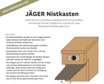 Nistkastenbauplan