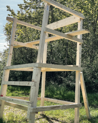 Hochsitz bauen: Anleitung für den Bau von einem verlässlichen Drückjagdbock