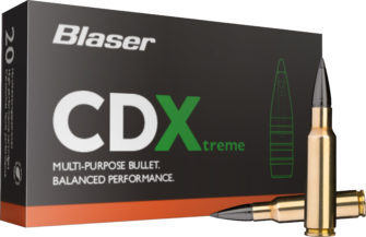 Blaser erweitert CDX-Munitionslinie um drei Kaliber – Neuheit!
